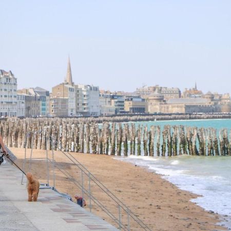 Lostra 2 - Appartement Avec Mezzanine, Front De Mer A Cancale Sur Le Port De La Houle 外观 照片